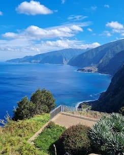 Vista de Miradouro da Eira da Achada, uno de los mejores en Madeira