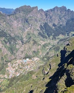 Vista de Miradouros do Paredão, uno de los miradores de Madeira