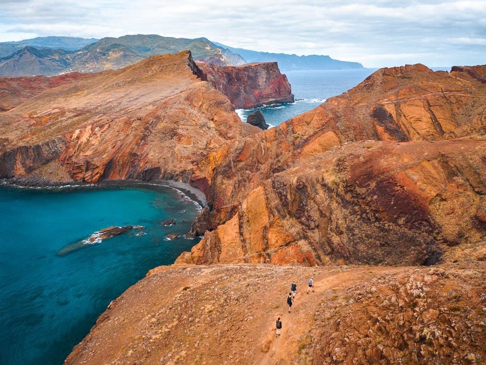 Ponta de São Lourenço una de las rutas en Madeira