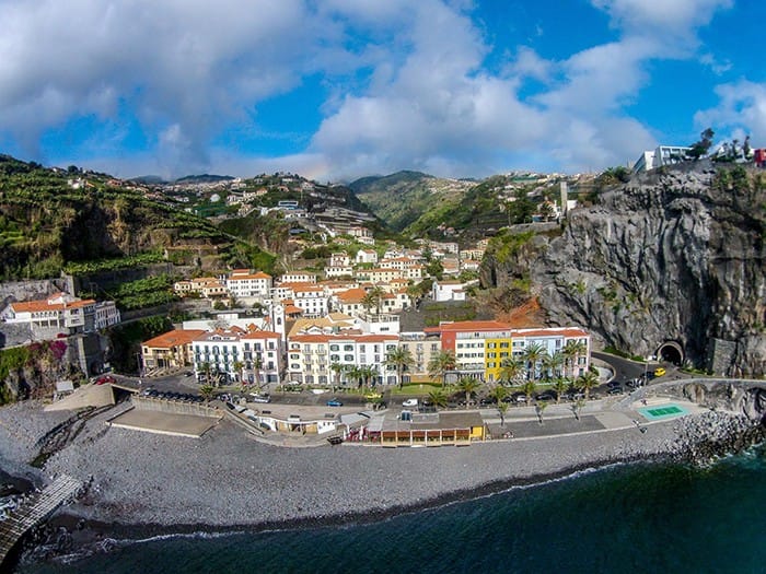 Mercado en Ponta do Sol en Madeira