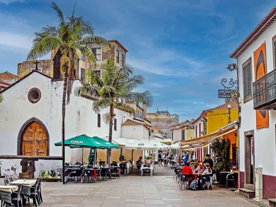 Centro de Funchal en Madeira