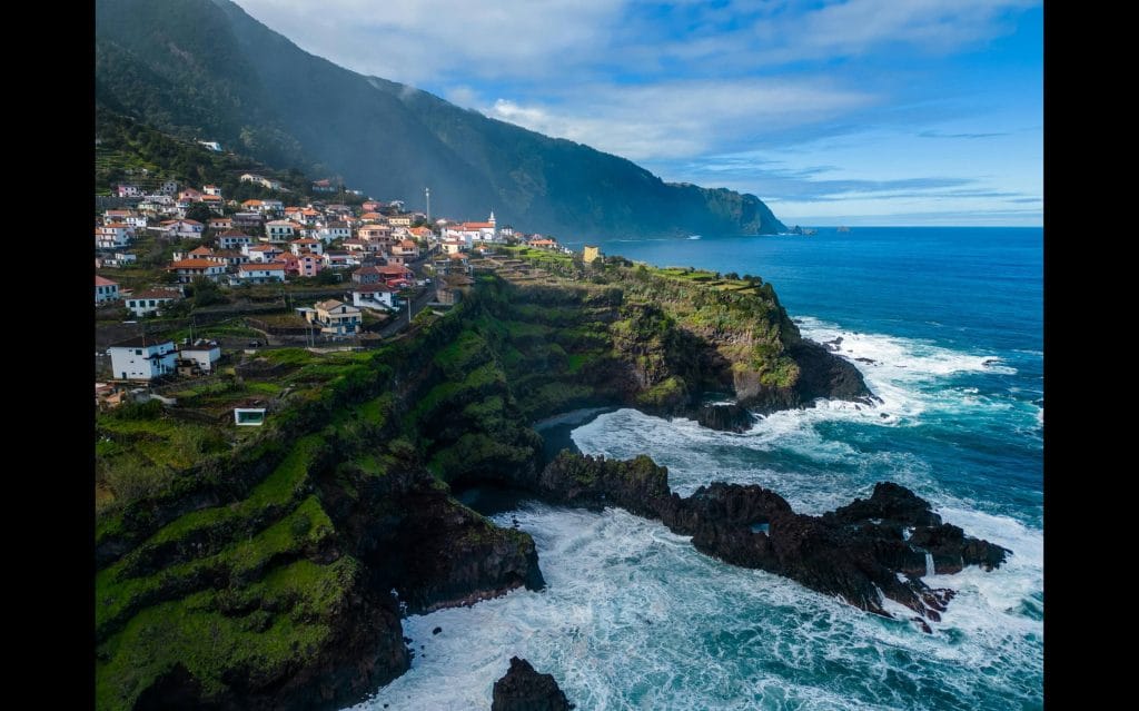 Vista de lacosta deemadeira