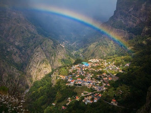 Pueblo Curral das Freiras, uno de los mejores pueblos en Madeira