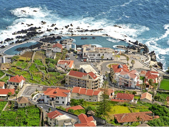Porto Moniz en Madeira