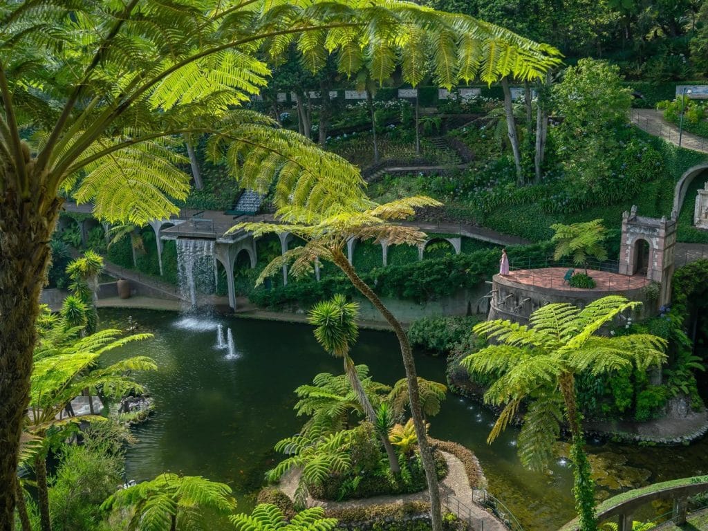 Jardines de monte Palace